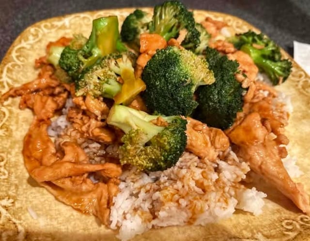 Chicken Broccoli.